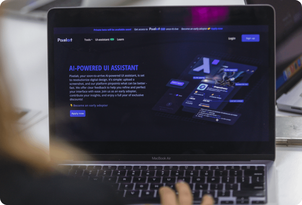 Pixelait web preview